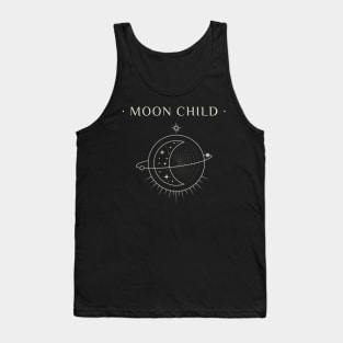 Moon child Astrological Design Tank Top